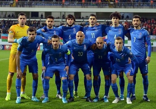 Сборная Азербайджана занимает 114-е место в рейтинге ФИФА