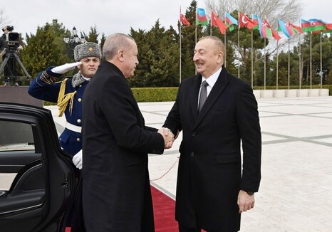 В Баку состоялась встреча президентов Азербайджана и Турции (Фото-Видео)