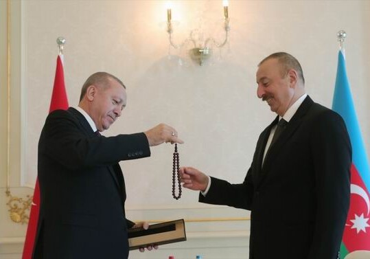 Эрдоган сделал Ильхаму Алиеву эксклюзивный подарок (Видео)