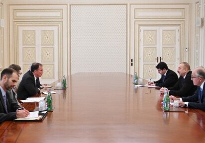 Президент Ильхам Алиев принял советника заместителя госсекретаря США(Обновлено)