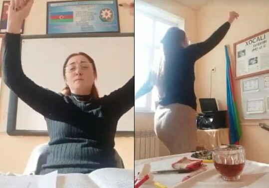 Минобразования АР об учительнице станцевавшей  в классе под песню Məsti Xumar (Видео)