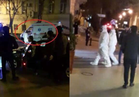 Оперштаб при Кабмине прокомментировал видео с врачами в спецодежде в Баку (Видео)
