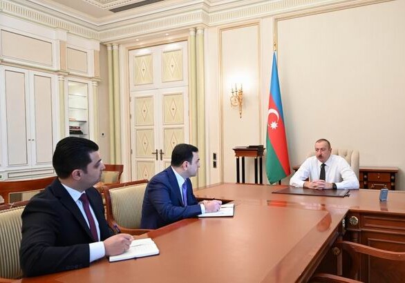Президент Азербайджана принял новоназначенных глав ИВ Исмаиллинского и Нефтчалинского районов (Фото-Видео-Обновлено)