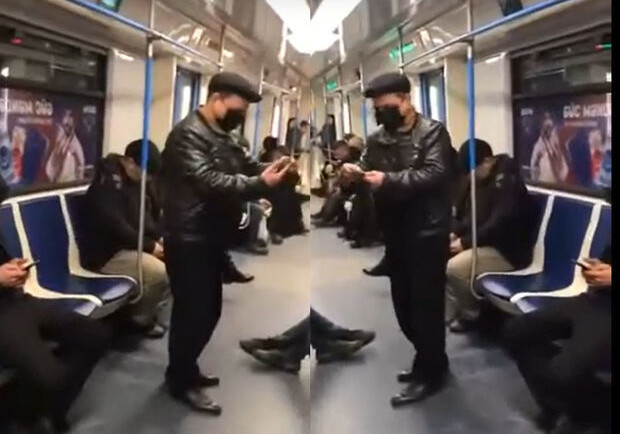 Продавец масок в бакинском метро задержан (Видео)