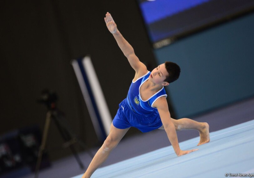 В Баку стартовал Международный турнир по мужской спортивной гимнастике AGF Junior Trophy (Фото)