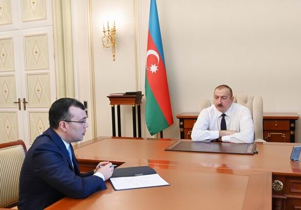 Президент Ильхам Алиев принял Сахиля Бабаева (Фото-Обновлено)