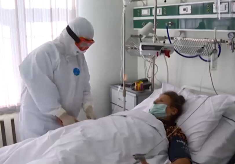 Репортаж из больницы специального карантинного режима (Видео)
