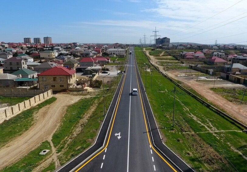 Завершилась реконструкция дороги в одном из поселков Абшеронского района (Фото)