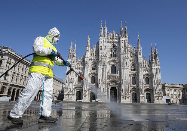 За сутки в Италии скончались еще 837 человек с коронавирусом