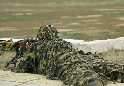 В Азербайджанской армии проверяется уровень подготовки снайперов (Фото-Видео)