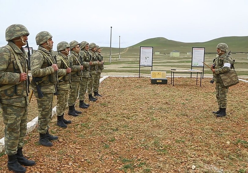В мотострелковых подразделениях ВС АР проводятся занятия по огневой подготовке (Видео)
