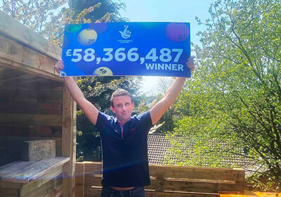 Плотник из Британии выиграл в лотерею 58 млн фунтов стерлингов