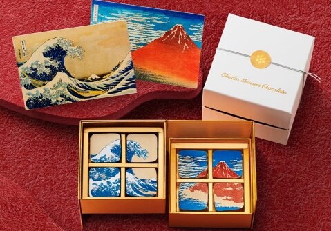 В японском музее продаются конфеты с произведениями искусства