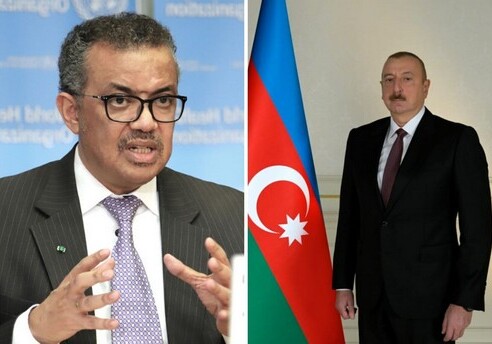 Глава ВОЗ поблагодарил Президента Азербайджана за эффективную борьбу с коронавирусом (Видео)
