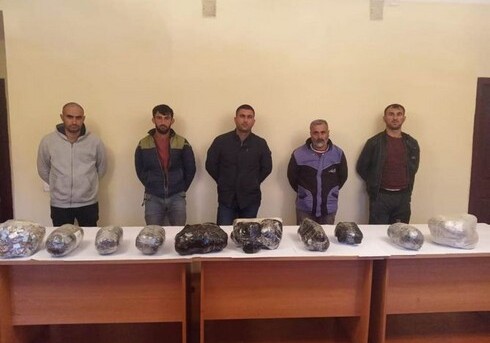Пресечена попытка контрабанды крупной партии наркотиков из Ирана в Азербайджан (Фото)
