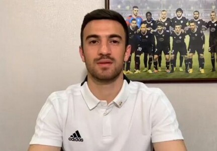 Хавбек «Карабаха» прочитал стихи в рубрике, организованной УЕФА (Видео)