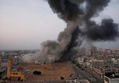 Израильские военные атаковали позиции ХАМАС в ответ на запуск ракеты