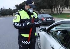 За сутки в Азербайджане за нарушение карантина оштрафованы 423 водителя