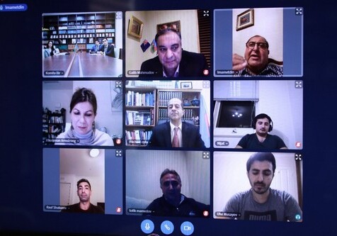 Прошла видеоконференция с участием азербайджанской диаспоры Австралии и Новой Зеландии (Фото)