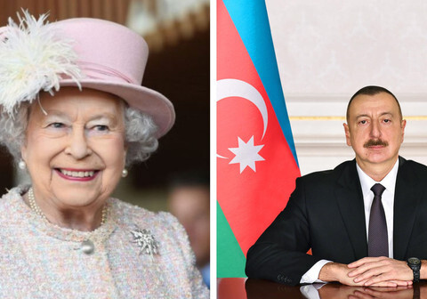 Королева Елизавета II поздравила Ильхама Алиева
