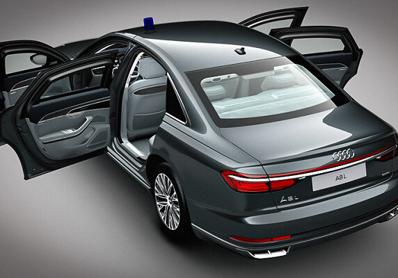 Компания Audi презентовала модель A8 L Security - Броневик изготавливается по спецзаказу