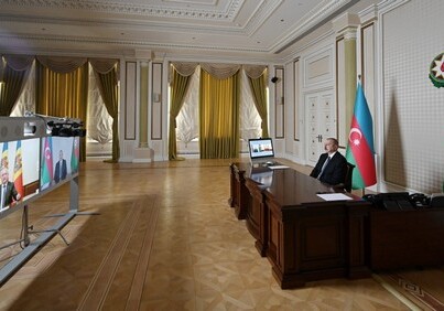 Состоялась встреча президентов Азербайджана и Молдовы в формате видеоконференции (Фото-Видео-Обновлено)