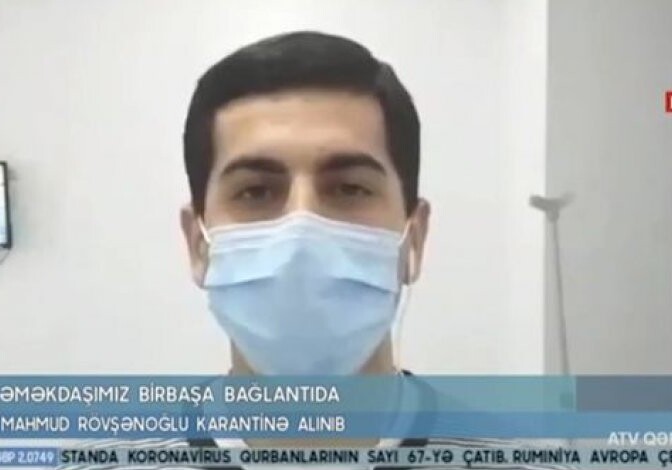 Инфицированный коронавирусом сотрудник ATV рассказал о своем состоянии(Видео)