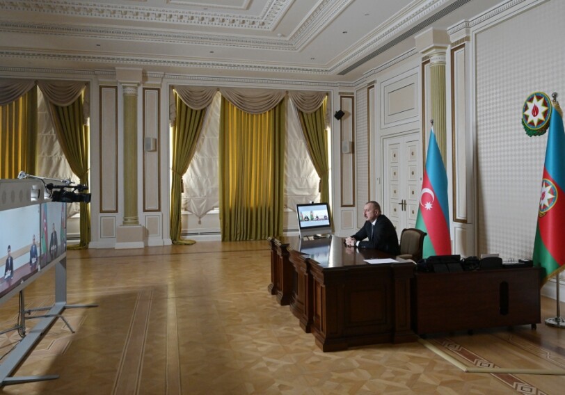 Президент Азербайджана принял в видеоформате новоназначенных глав ИВ Агстафинского и Имишлинского районов (Фото-Обновлено)