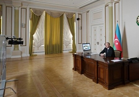 Президент Азербайджана и руководство компании Signify провели видеоконференцию (Фото-Обновлено)