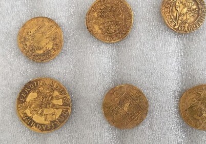 В Чехии обнаружили золотой клад времен Тридцатилетней войны