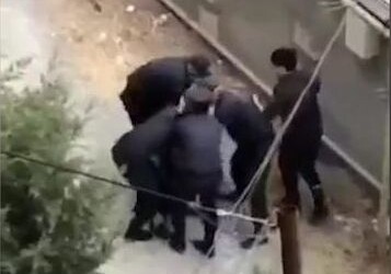 В Баку задержан мужчина, угрожавший ножом сотрудникам полиции (Фото-Видео)