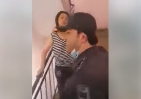 Уволен сотрудник полиции, оскорбивший в Баку супружескую пару 