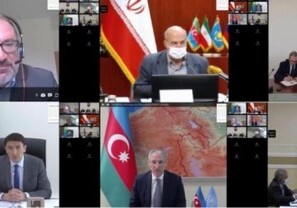 По инициативе Азербайджана состоялась видеовстреча министров окружающей среды прикаспийских государств (Фото)