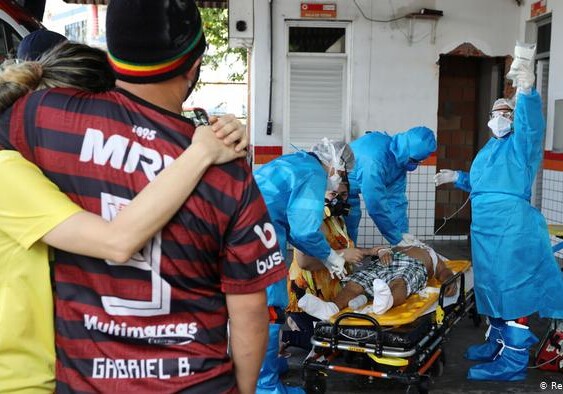 Число зараженных коронавирусом в Бразилии превысило 772 тысячи человек