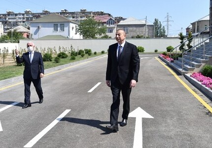 Президент Ильхам Алиев ввел в строй подстанцию «Ахмедли» в Хатаинском районе Баку (Фото-Обновлено)
