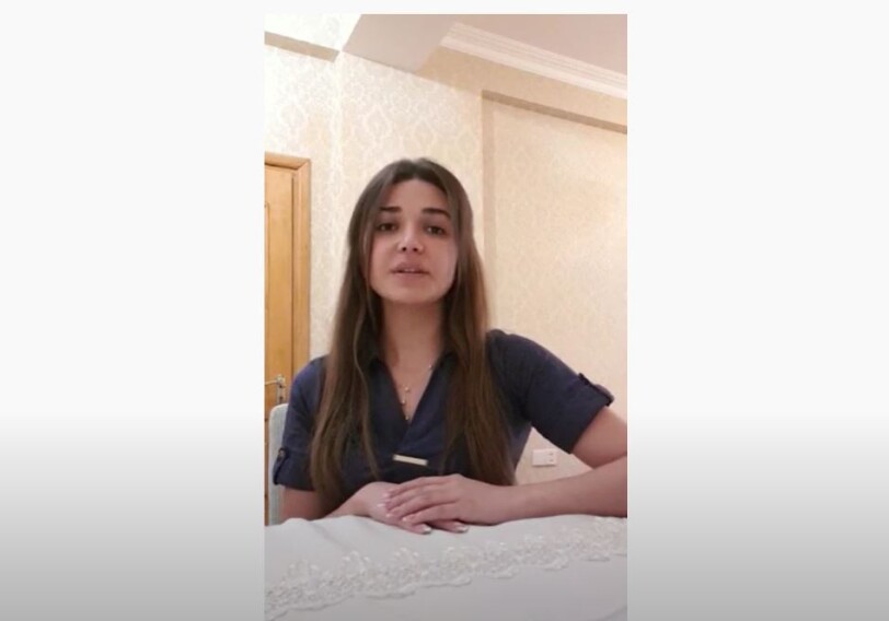 Сестра задержанного в Ясамале выступила с обращением (Видео)