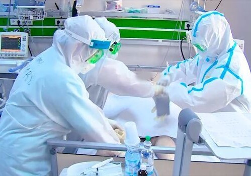 Несколько часов, проведенных сотрудниками ГТК в специальной врачебной форме (Видео)