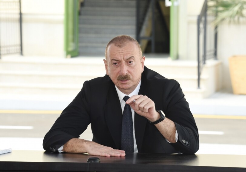Ильхам Алиев: «Азербайджан давно приступил к усилению своего военного потенциала»