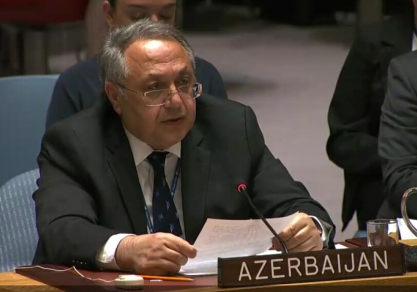 Постоянный представитель Азербайджана при ООН рассказал на дебатах в Совбеза о военных преступлениях Армении
