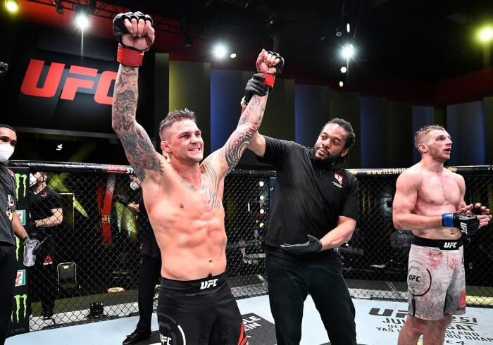 Порье победил Хукера в главном бою UFC on ESPN 12 (Фото-Видео)
