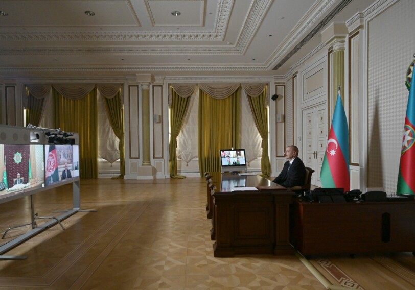 Состоялась встреча президентов Азербайджана, Афганистана и Туркменистана (Фото-Обновлено)
