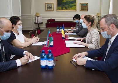 Киев выразил благодарность Баку за поддержку в период пандемии (Фото)