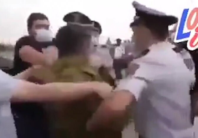 Армянская полиция отлавливает спасающихся от контратаки азербайджанской армии(Видео)
