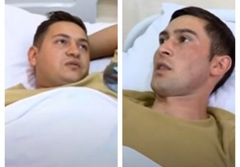 Раненые азербайджанские солдаты ждут скорейшего возвращения на передовую (Видео)