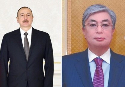 Ильхам Алиев поблагодарил Касым-Жомарта Токаева за поддержку справедливой позиции Азербайджана