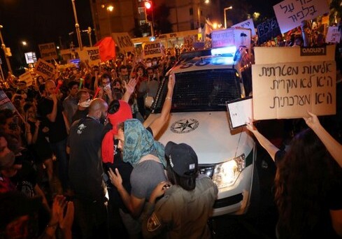 В Иерусалиме и Тель-Авиве прошли антиправительственные митинги