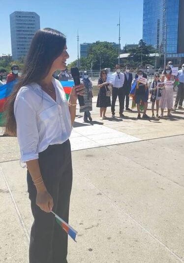 Координационный совет азербайджанцев провел митинг перед штаб-квартирой ООН в Женеве (Фото-Видео)