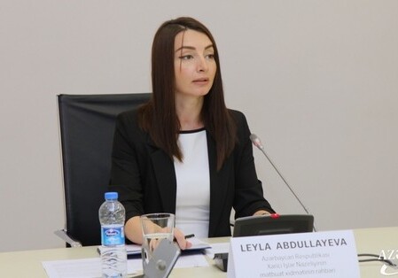  Лейла Абдуллаева: «Международная общественность решительно осудила армянскую провокацию и попытку захвата новых территорий»