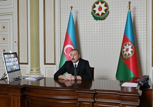 При президенте Ильхаме Алиеве в видеоформате состоялось совещание, посвященное состоянию водного хозяйства (Фото-Обновлено)