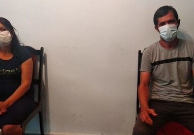 В Шамкире за ограбление магазинов задержаны брат и сестра (Фото)